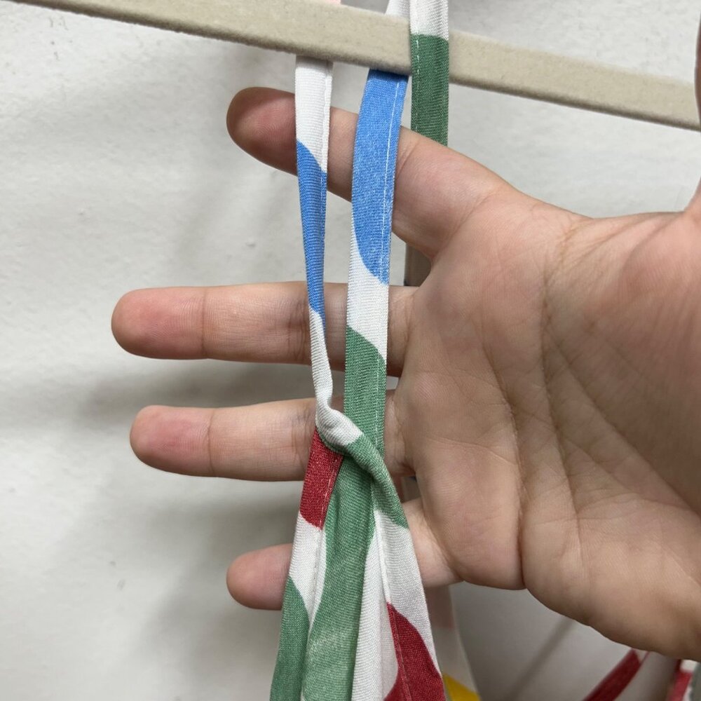 Eloquii Striped Maxi With Low Back Multi-Color St… - image 5